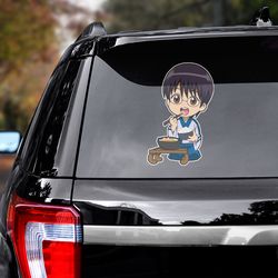 gintama sticker, anime sticker, anime car decal, anime decal, shinpachi shimura decal, gintama decal