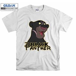 Black Panther Funny Disney Bagheera Parody Comic Unisex T-Shirt Sweatshirt Hoodies Tank Top For Men Women Hoodie Sweatsh