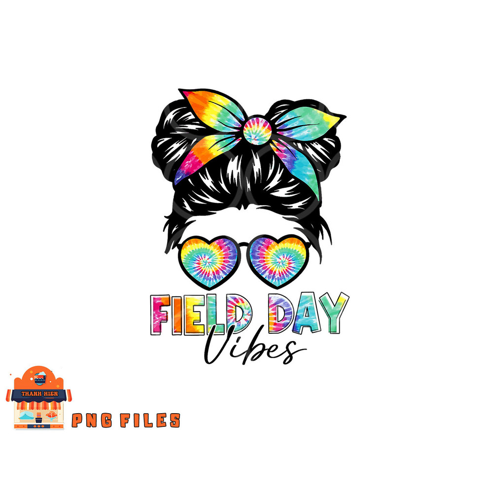 School Field Day Fun Tie Dye Field Day 2023 Girls Kids png, digital download copy.jpg