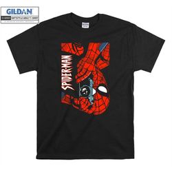 marvel spider-man camera photo t shirt comics hero t-shirt tshirt s-m-l-xl-xxl-3xl-4xl-5xl oversized men women unisex u1