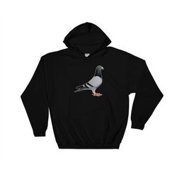 pigeon bird animal nature hoodie sweatshirt hoody long sleeve s-m-l-xl-xxl-3xl-4xl-5xl adult oversized men women unisex