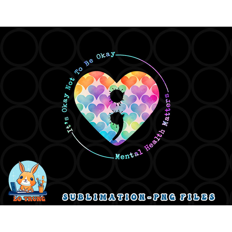 Semicolon Heart Suicide Prevention Mental Health Awareness png, digital download copy.jpg