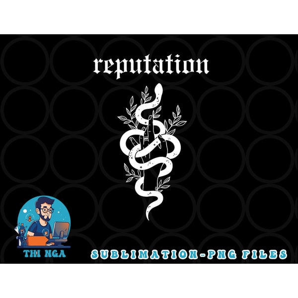 Snake Reputation In The World png, digital download copy - Inspire Uplift