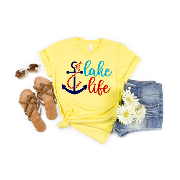 Lake life Shirt, Lake Shirt, Gift for Travel Lover, Gift for Adventurer, Wildlife Shirts,Vacation Shirts,Gift for Her,Camper Shirt, Lakelife - 1.jpg
