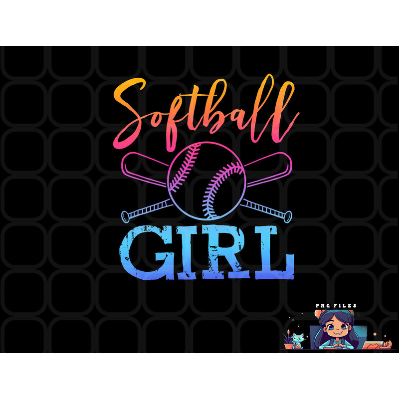 Softball Shirt Girls Softball Player Softball Girl png, digital download copy.jpg