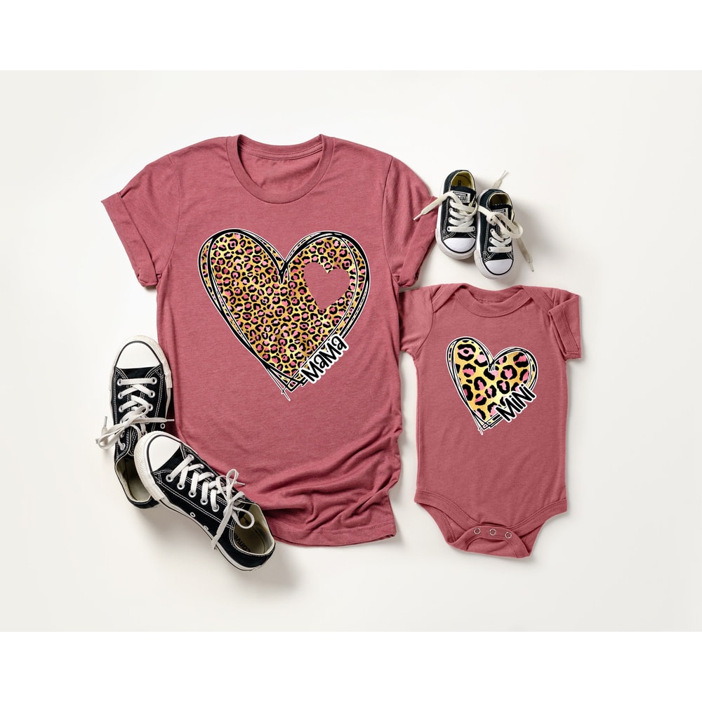 Mama Valentines Shirt,Mini Valentines Shirt,Mama's Girl Valentines Shirt,Rainbow Mama Shirt, Rainbow Mini Shirt,Mama Mini Matching Shirt - 2.jpg