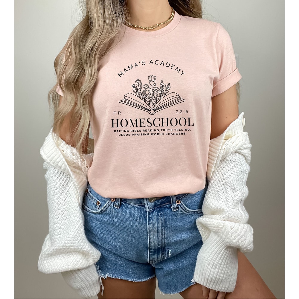 Mama's Academy Homeschool Shirt, Homeschool Mama Shirt Sweatshirt Hoodie, Home Sweet Shirt, Mom Academy Shirt, Christian Mom Shirt - 1.jpg