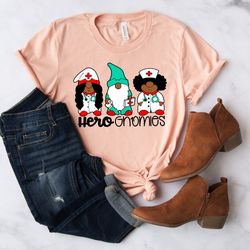 Nurse Gnomes Shirts, Nurse Life Shirts, Nurses 2021 Shirt, Super Doctors Shirt, Nurse Shirts, Nurse Hero Shirt, Essentia