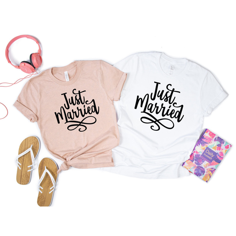 Just Married Shirt,Mr and Mrs,Just Married Shirt,Honeymoon Shirt,Wedding Shirt,Wife and Hubs Shirts,Just Married Shirts,Couple Shirts - 2.jpg