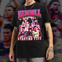 kendall jenner's starting five png, kendall jenner png, kardashians png, funny png, basketball png, graphic