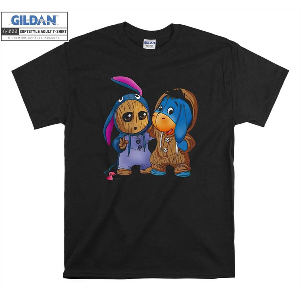 MR-1462023141233-eeyore-and-baby-groot-cute-t-shirt-hoodie-hoody-t-shirt-tshirt-image-1.jpg