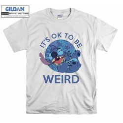 lilo & stitch be weird son daughter birthday t shirt hoodie hoody t-shirt tshirt s-m-l-xl-xxl-3xl-4xl-5xl oversized men