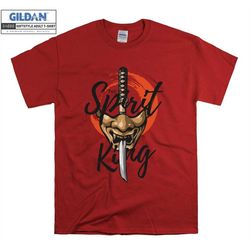 official the sprit king t shirt design samurai original cool t-shirt tshirt s-m-l-xl-xxl-3xl-4xl-5xl oversized men women