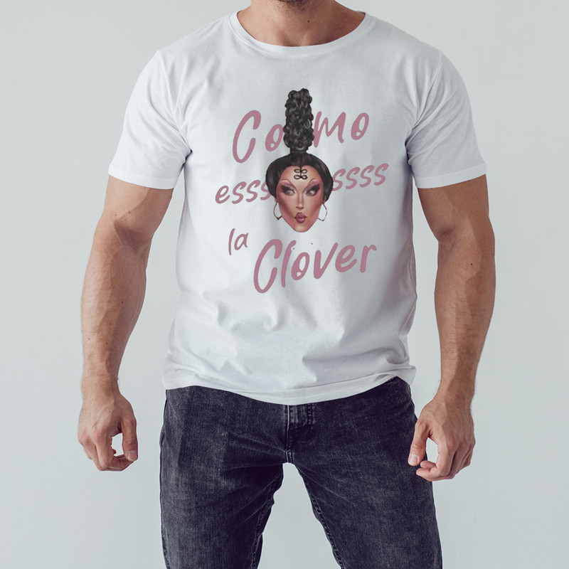 La Clover Camiseta Clover Roast Blanca Shirt, Unisex Clothing, Shirt For Men Women, Graphic Design, Unisex Shirt