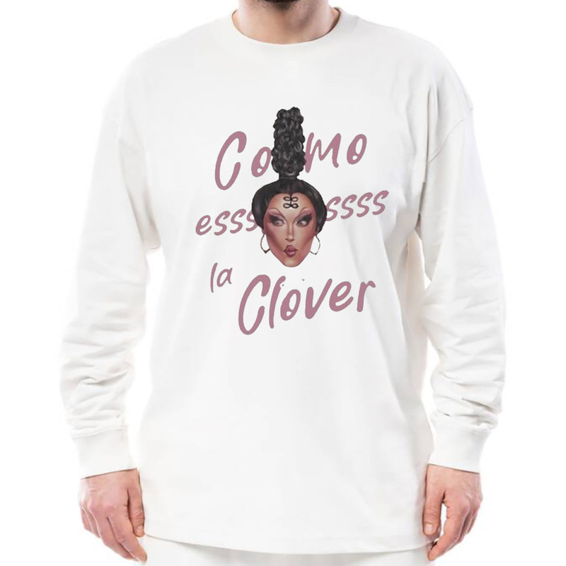 La Clover Camiseta Clover Roast Blanca Shirt, Unisex Clothing, Shirt For Men Women, Graphic Design, Unisex Shirt