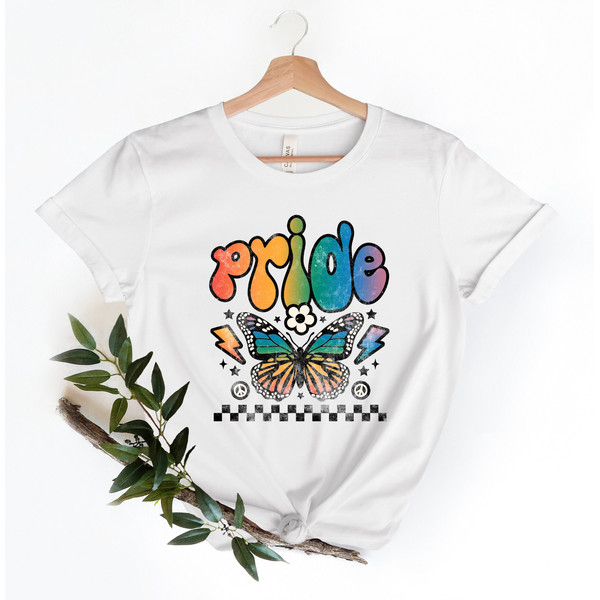 Pride Shirt,LGBTQ Shirt,Pride Month Shirt,Gay Pride T Shirt,Butterfly Rainbow Shirt,Equality Shirt,LGBTQ Gift,Lesbian T shirt,Gay Gift - 1.jpg
