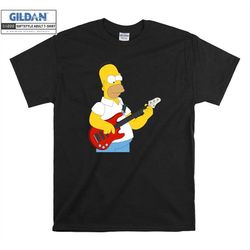 the simpsons homer simpson guitar t shirt hoodie tote bag hoody t-shirt tshirt s-m-l-xl-xxl-3xl-4xl-5xl oversized men wo