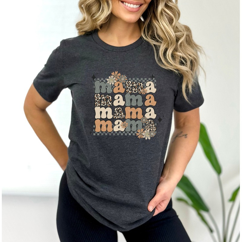 Retro Floral Mama T-shirt,Mama Flowers Shirt,Flower Tee,Mothers day Women Shirt,Wildflower Mom T-shirts,Mom Shirt for Mom for Mother's Day - 2.jpg