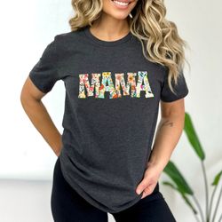 retro flower mama t-shirt, shirt for mom for mother's day, mama t-shirt, mom shirt for mom for mother's day, mama t-shir