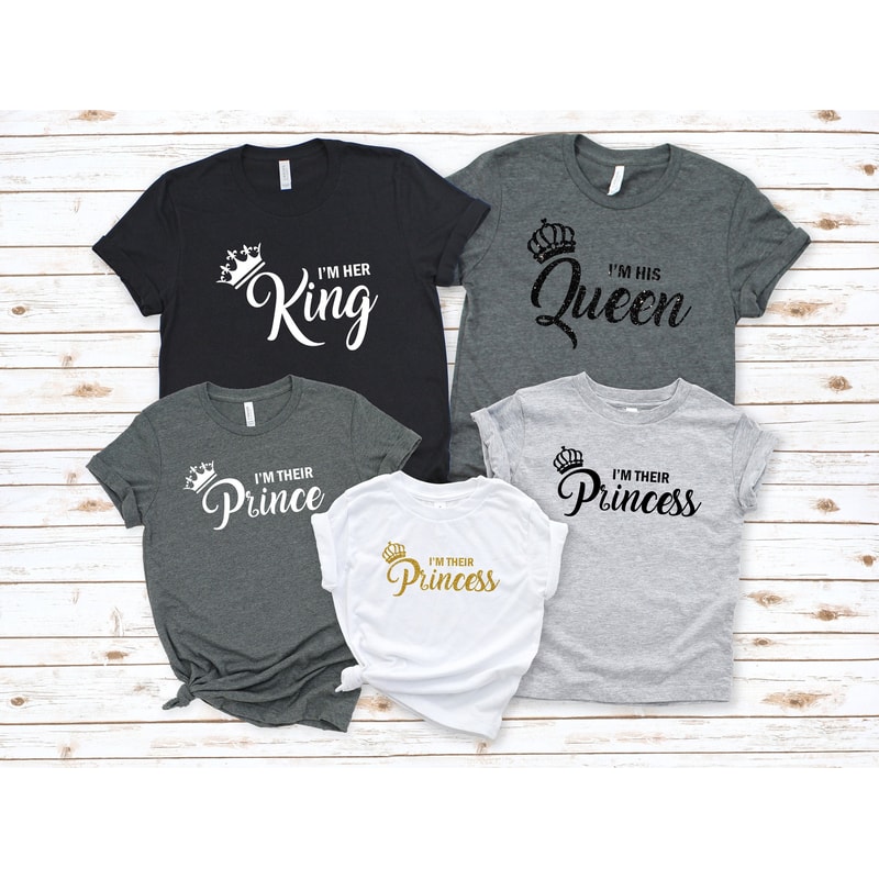Royal Family Shirts, King Queen Prince Princess Family Matching Shirts, Mommy and Me Shirts, Daddy and Me Shirts, Custom Family Shirts - 1.jpg