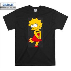 the simpsons lisa simpson pose cartoon t shirt hoodie tote bag hoody t-shirt tshirt s-m-l-xl-xxl-3xl-4xl-5xl oversized m