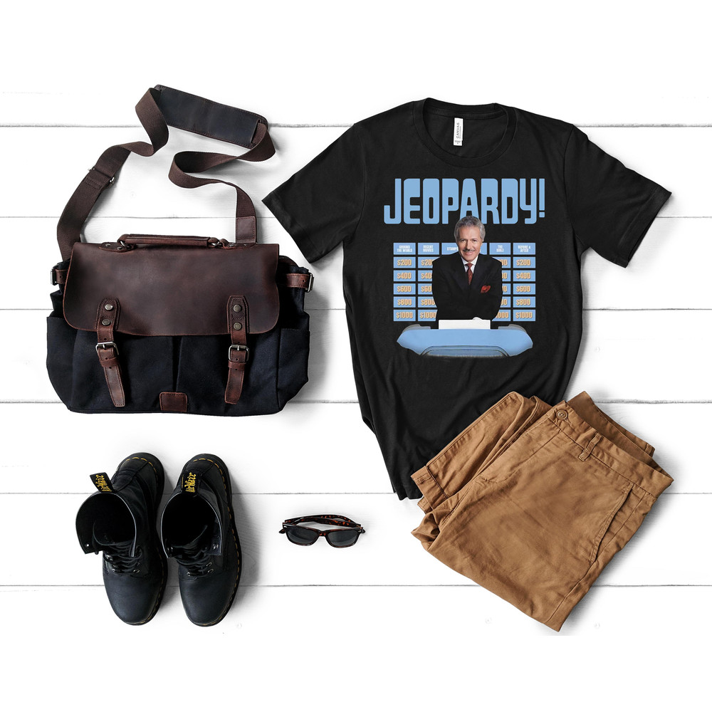 Alex Trebek Shirt,Alex Trebek Tshirt,Norm Macdonald Rip Shirt,Game Shows Tshirt,alex trebek intro to jeopardy T-Shirt.png