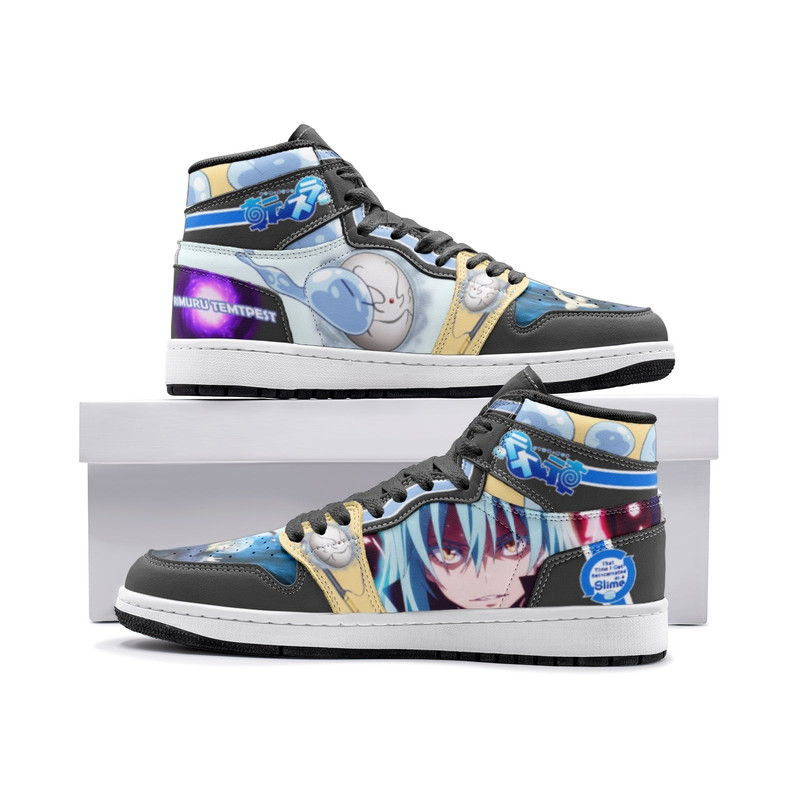 Rimuru Tempest That Time I Got Reincarnated as a Slime JD1 Shoes, Rimuru Tempest Jordan 1 Shoes, Rimuru Tempest Shoes