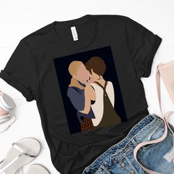 dani and jamie shirt, danielle jamie raj t shirt, dani and jamie t shirt, dani and jamie kiss