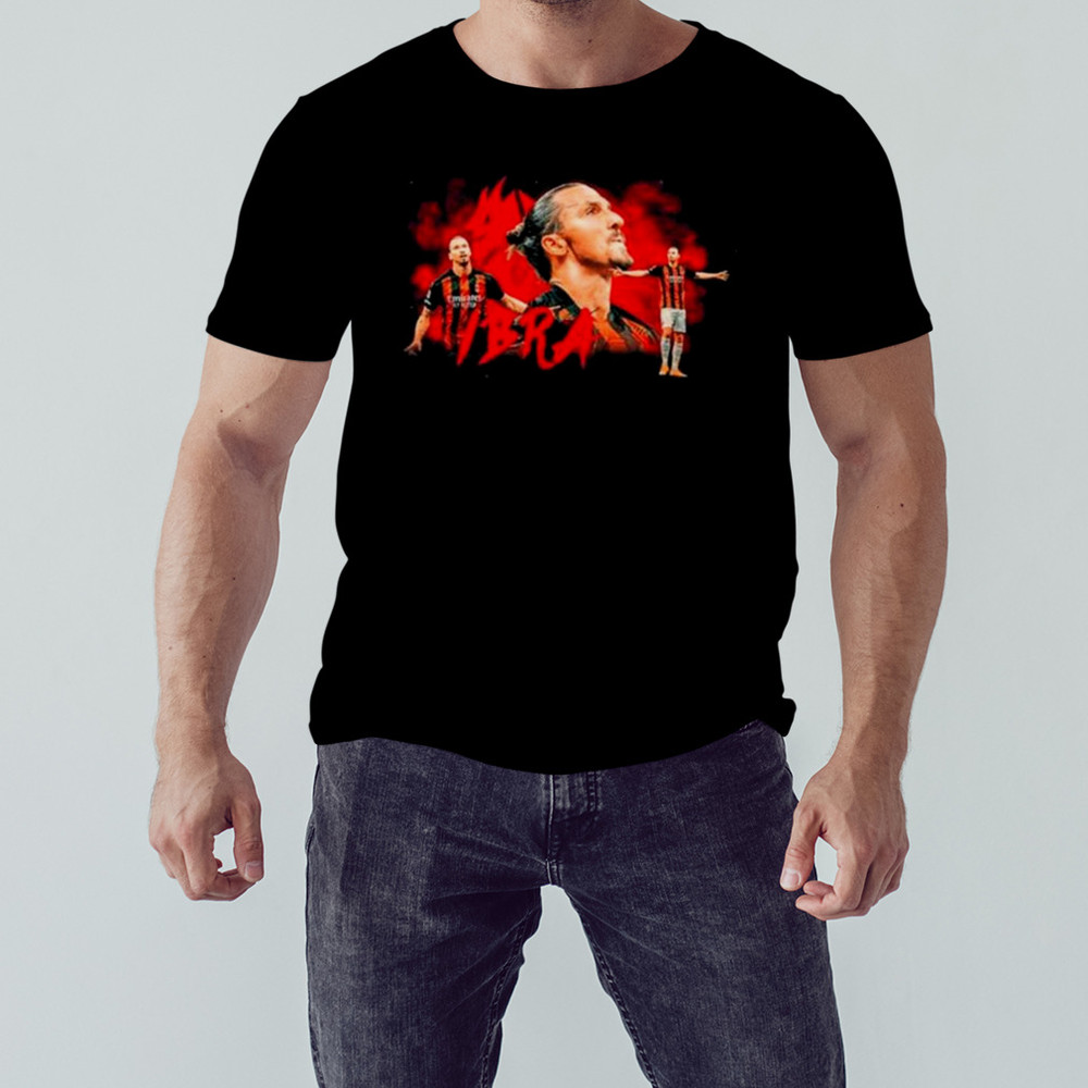 Zlatan Ibrahimovic Ac Milan 2023 Legend Shirt, Unisex Clothing, Shirt For Men Women, Graphic Design, Unisex Shirt