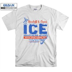 disney frozen kristoff & sven's ice harvesting t shirt hoodie hoody t-shirt tshirt s-m-l-xl-xxl-3xl-4xl-5xl oversized me