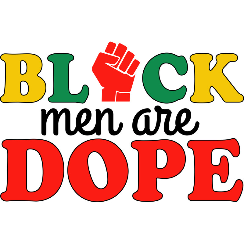 Black men are dope SVG.png