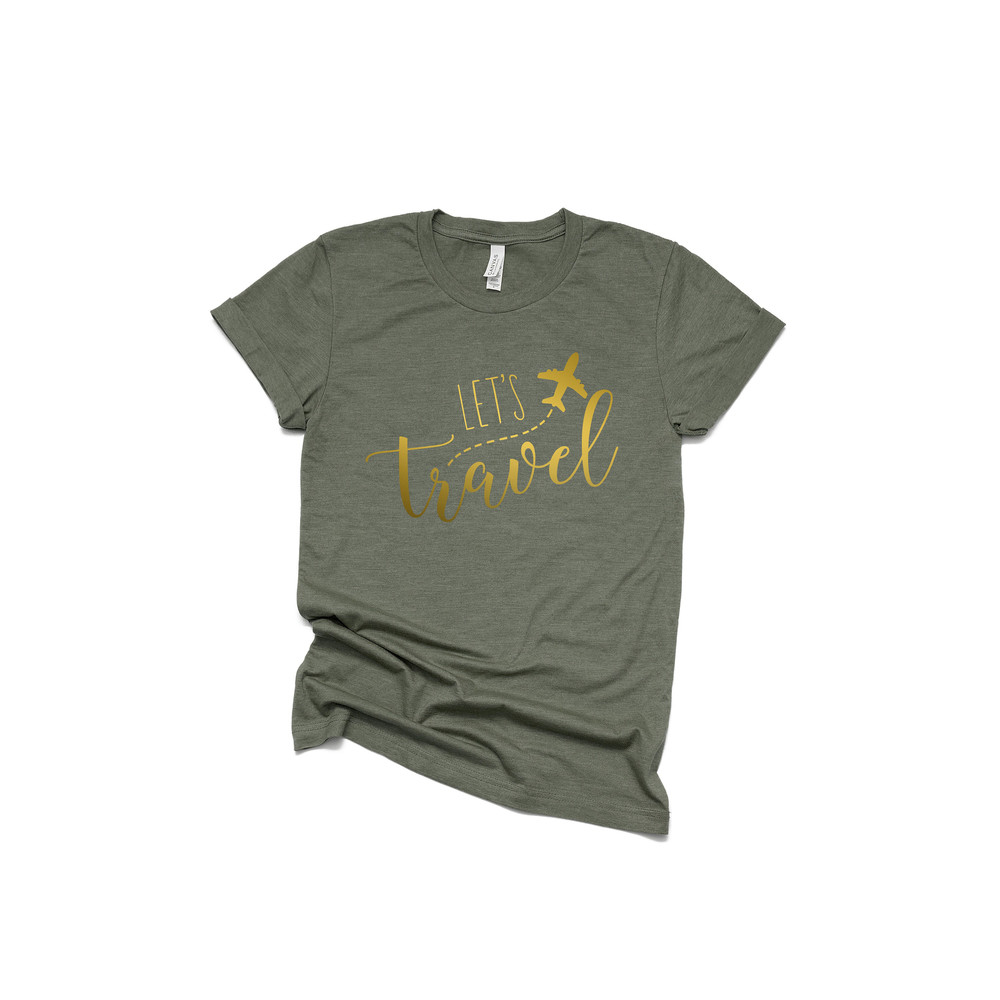 Travel T-shirt,Vacation Tee,Lets Travel the World,Travel the World Shirt,Travel Gift,Summer Vacation Shirts, Summer Shirts - 3.jpg