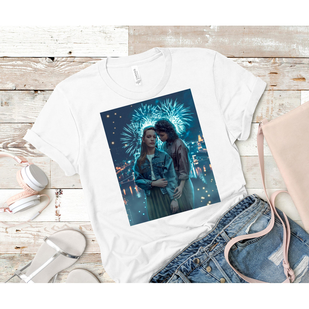 Dani X Jamie Fireworks Date Classic T-Shirt 109_White_White.jpg