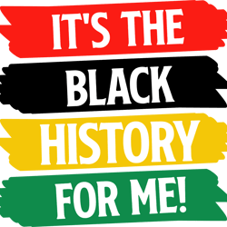 its the black history for me svg, free-ish svg, africa svg, black history svg, black power svg digital file download
