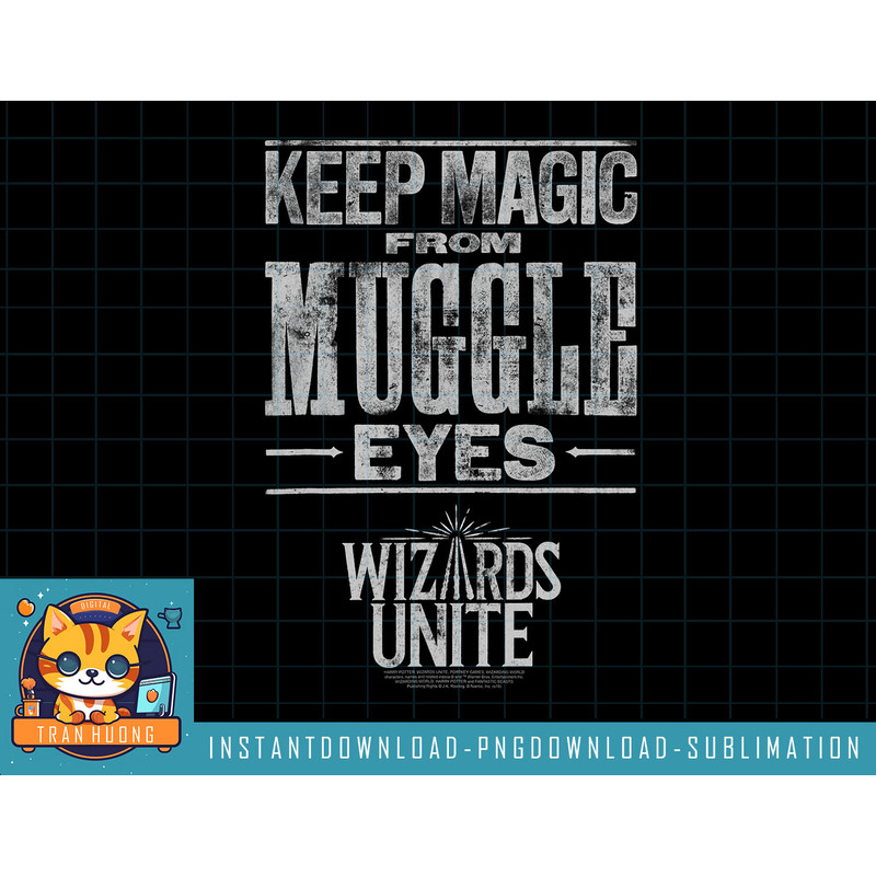 Harry Potter Wizards Unite Hidden Magic png, sublimate, digital download.jpg