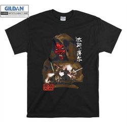 star wars darth maul battle portraitt shirt hoodie hoody t-shirt tshirt s-m-l-xl-xxl-3xl-4xl-5xl oversized men women uni