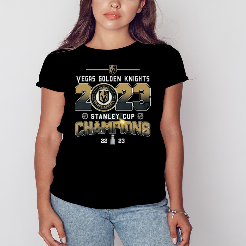 Vegas Golden Knights 2023 Stanley Cup Champions Shirt, Unisex Clothing, Shirt For Men Women, Graphic Design