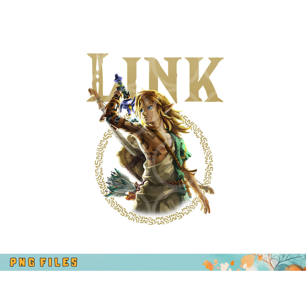 The Legend of Zelda Tears Of The Kingdom Link Portrait png, digital download copy.jpg