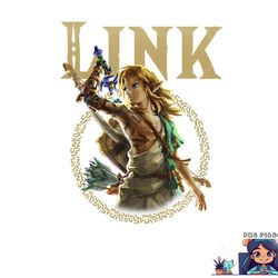 thethe legend of zelda tears of the kingdo legend of zelda tears of the kingdom link portrait png, digital download copy