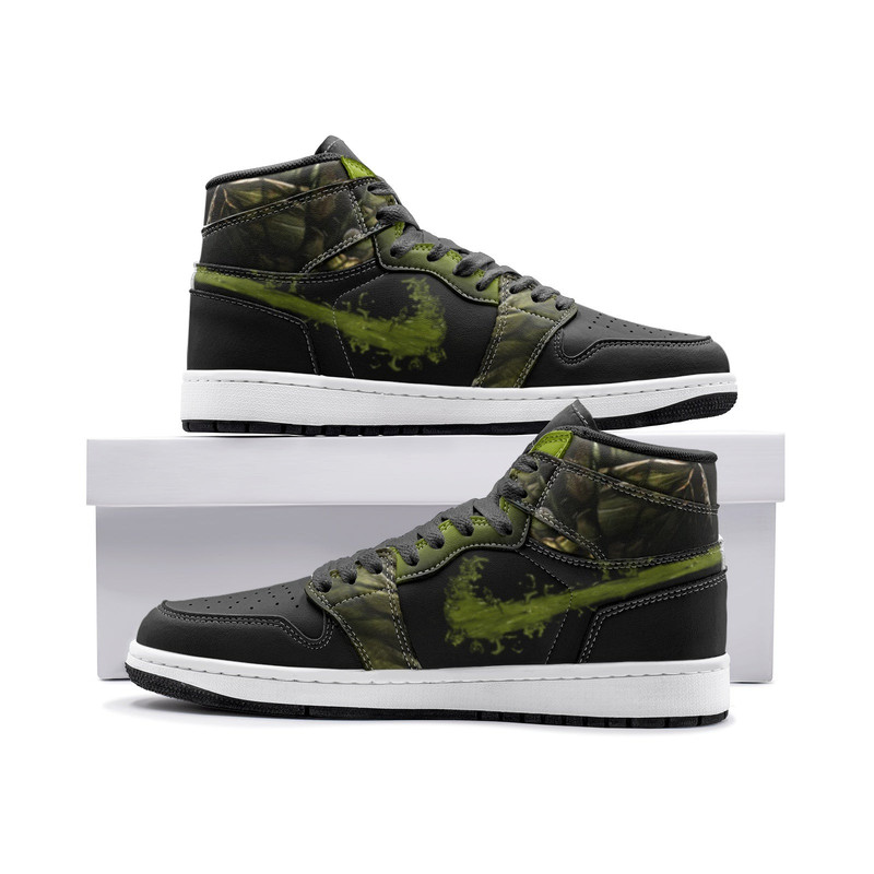 Reptile Mortal Kombat JD1 Shoes, Reptile Mortal Kombat Jordan 1 Shoes, Reptile Shoes, Mortal Kombat Sneaker