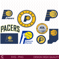 indiana pacers bundle svg, sport svg, indiana pacers svg, nba svg, basketball sv