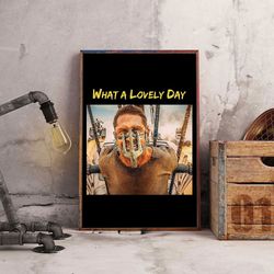 mad max wall art, mad max poster, movie home decor, movie decoration, movie poster, movie wall art