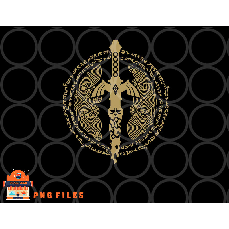 The Legend of Zelda Tears Of The Kingdom Master Sword Logo png, digital download copy.jpg