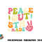 Peace Out 5th Grade Groovy Graduation Last Day of School png, digital download copy.jpg