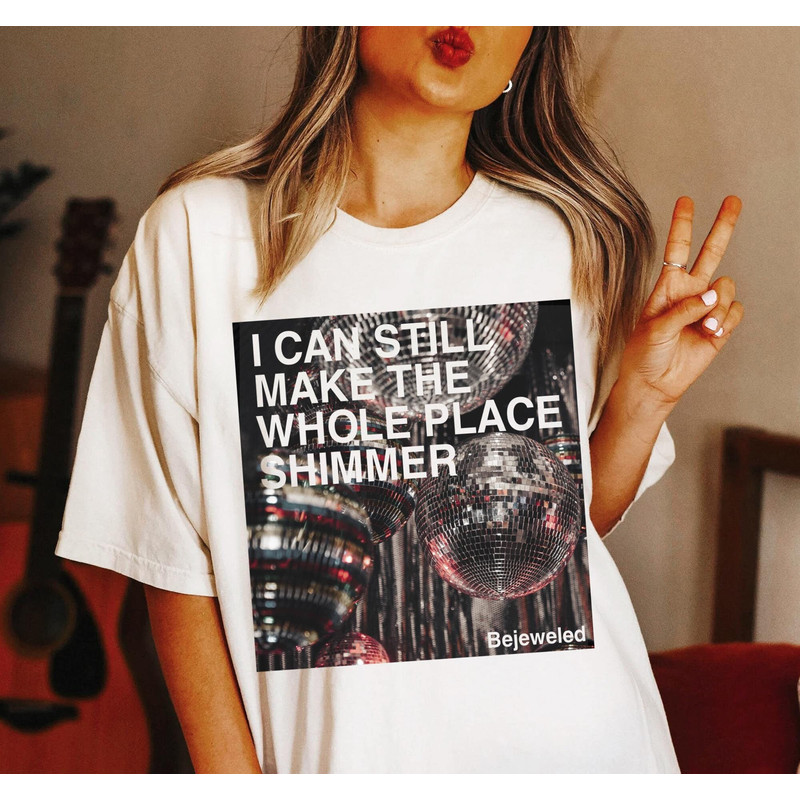 Disco Ball Vintage Retro 70s 80s Shirt Make Whole Place Shimmer Version Concert 2023 Sweatshirt Hoodie Gift For Men Women - 1.jpg