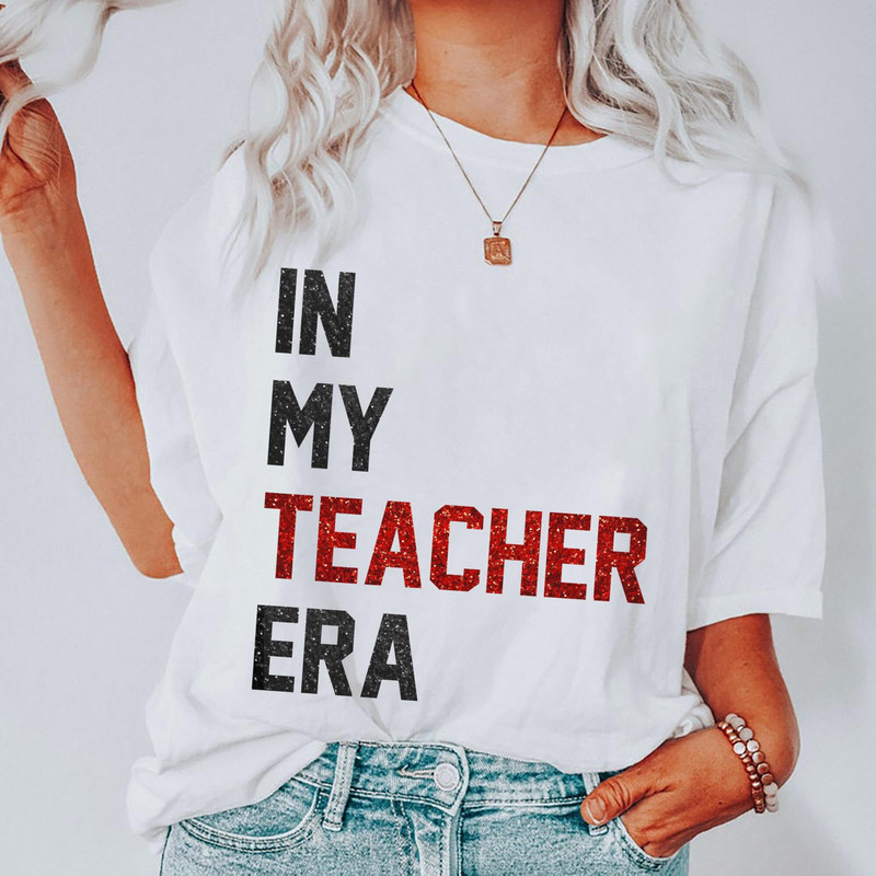 Funny Era Shirt In My Era Teacher Nurse Version Personalize Graduate Teach Custom Quote Concert 2023 Sweatshirt Hoodie Gift For Men Women - 2.jpg