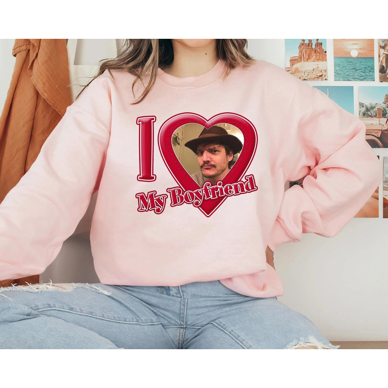 I Love My Boyfriend Pedro T-Shirt 2023 Sweatshirt Hoodie Vacation 2023 Gift For Men Women - 2.jpg