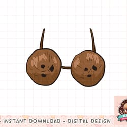 funny coconut summer coconuts bra funny halloween costume t-shirt copy