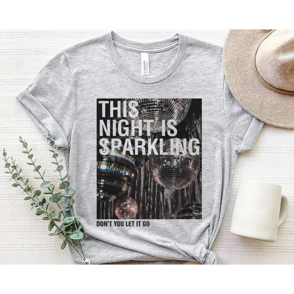 This Night Sparkling Shirt Disco Balls 70s 80s Concert 2023 Sweatshirt Hoodie Gift For Men Women - 1.jpg