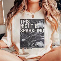 this night sparkling shirt disco balls 70s 80s con